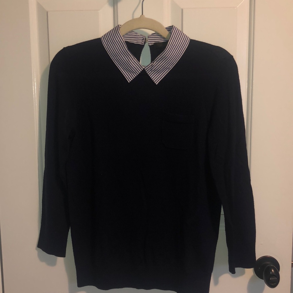 Jcrew Sweater with attached collar